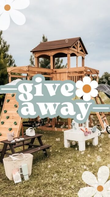 ✨ SPRING GIFT-AWAY✨
So much good stuff! I’ve teamed up with some incredible accounts to gift one lucky person with the following items:

✨Backyard Discovery cedar wood swing set
✨Playsmol water bounce house
✨Playsmol water table 
✨Yeti cooler 
✨Wicker egg chair
✨Wonderfold stroller wagon
✨Balance bike
✨Simple Modern tote bag
✨Simple Modern tumbler
✨Bubble machine
✨Picnic table with umbrella
✨JBL speaker
✨Silicone beach toy set 

TO ENTER:
1.	Like + Save this reel
2.	COMMENT below with your favorite prizes
3.	SHARE this reel to stories and tag @goodtimesgiveaways (we can see your tag even if your account is private)
4.	✨FOLLOW @goodtimesgiveaways AND ALL ACCOUNTS they follow (takes 20 seconds and we check ✨) you’ll love them all!

BONUS: 1 extra entry for every friend you tag in the comments 🫶🏼

Closes Friday 4/10 at 11:59pm CST
Open Worldwide, must be 18+ 
Winner will be randomly selected and notified via Social Media / DM’s on 4/11.	This is our only account. 
Not associated with Instagram.