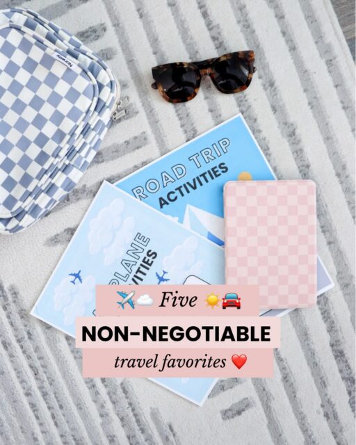 ✈️ Traveling with kids doesn’t have to feel chaotic 😂

Comment “SHOP” and I’ll send everything 💛

These are my 5 NON-NEGOTIABLE travel favorites that make every trip smoother, more organized, and way less stressful for moms.

If you’re planning summer travel, road trips, airport days, or flying with toddlers/kids, add these to your packing list ASAP.

SAVE this for your next trip ✈️

#travelwithkids #travelessentials #familytravel #momhacks #traveltips / https://liketk.it/6dSSd