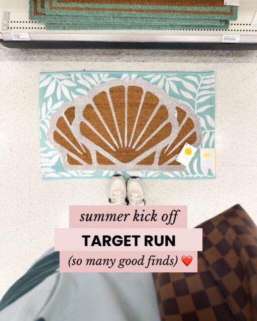 Target has been SO good lately ☀️🌴

Comment “SHOP” for the links.

Sharing a few of my favorite summer finds from my latest Target run — from the cutest home decor to fun little summer essentials for the kids.

The scallop frame, and mini water blasters are too good not to bring home ✨

Which find is your favorite? 🎀🍓💦

#TargetFinds #SummerDecor #TargetRun #SummerStyle #MomLifeFinds / https://liketk.it/6ejjH