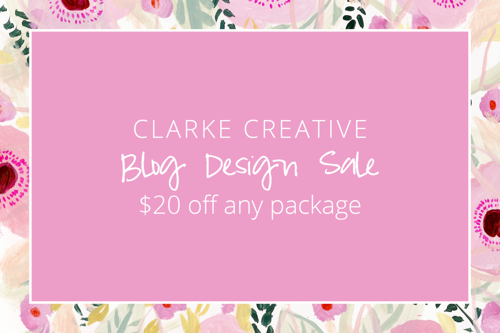 Blog Design Sale