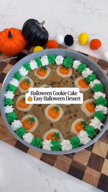 The cutest (and easiest) Halloween cookie cake you’ll make this year! 🎃🧡

This DIY Halloween cookie cake is my go-to when I need an easy Halloween dessert that’s festive, kid-approved, and perfect for Halloween parties! 🙌🏻

No complicated steps. No stress. Just a simple Halloween treat that looks like you spent HOURS on it. ✨

Save this easy Halloween dessert idea to make with your kiddos or bring to your next Halloween party! 👻

👉🏻 Follow @marquis_clarke for more easy holiday recipes, Halloween treats, seasonal ideas, affordable fashion, and simple ways to make mom life easier!

#HalloweenDessert #HalloweenCookieCake #EasyHalloweenTreats #HalloweenPartyFood #HalloweenBaking