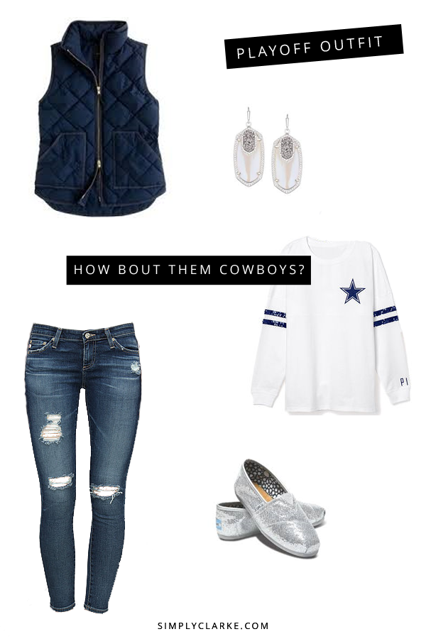 nfl playoff outfit
