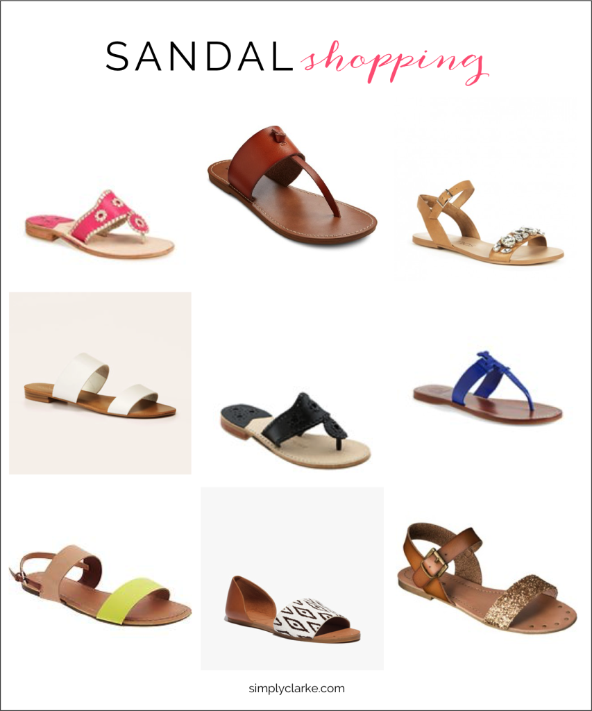 Sandal Shopping