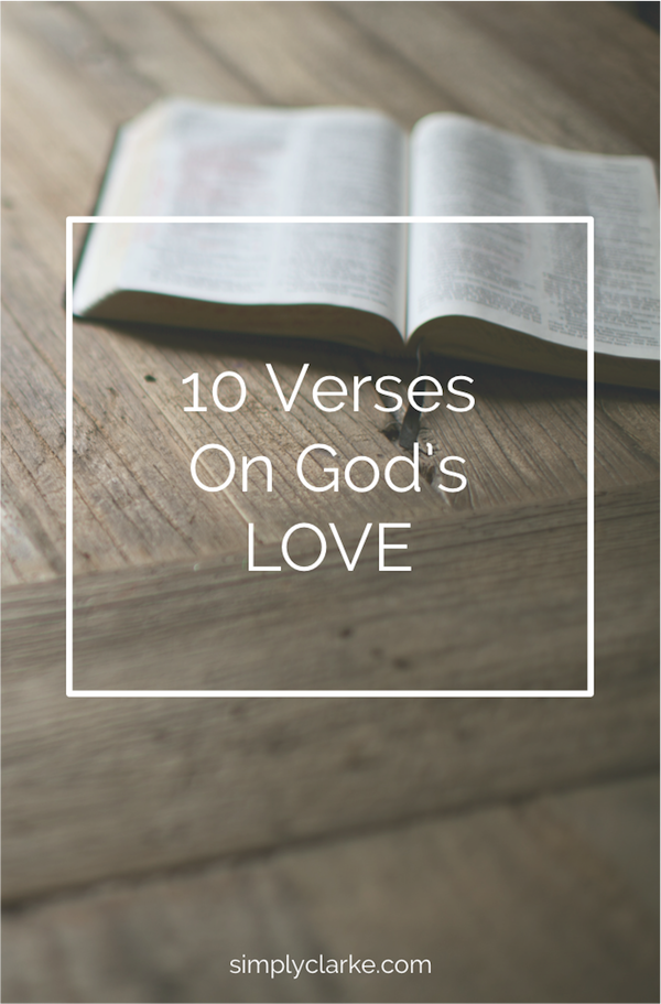 10 Verses on God's Love