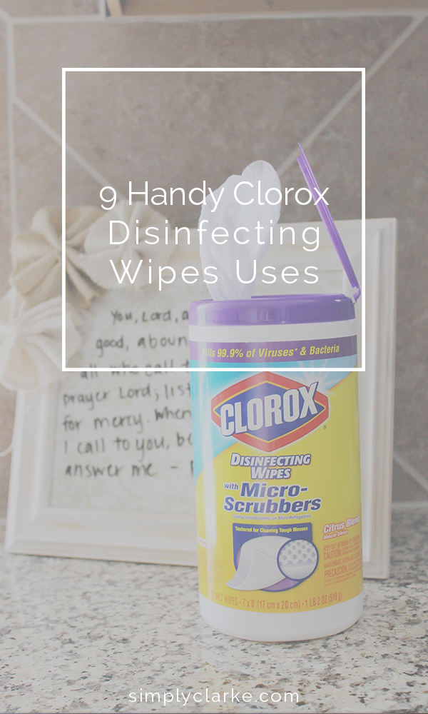 9 Handy Clorox Disinfecting Wipes Uses