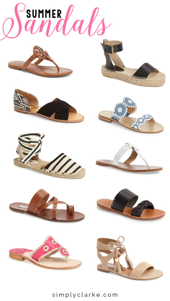 Summer Sandals - Simply Clarke