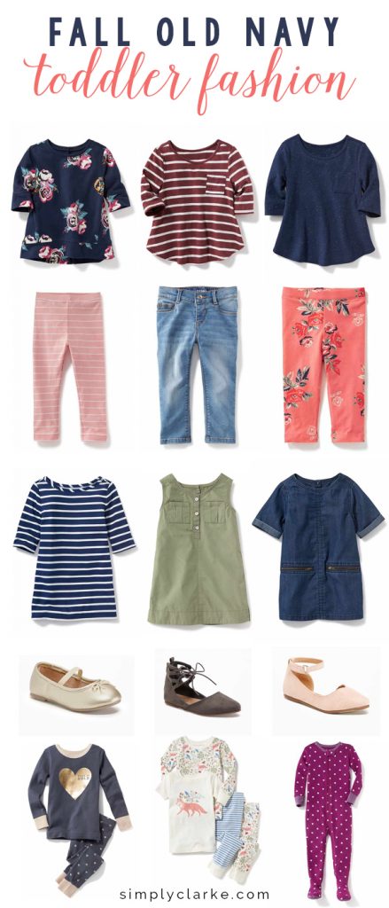 Fall Old Navy Toddler Fashion - Simply Clarke