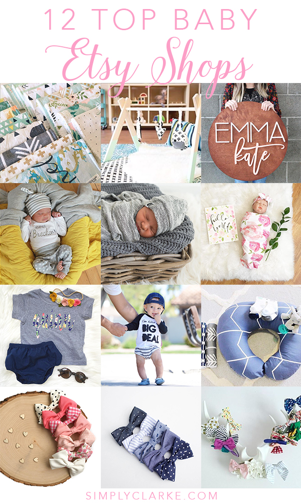 12 Top Baby Etsy Shops - Simply Clarke