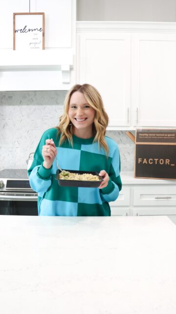 🍽️🖤 COMMENT “factor” for my link to order + you can use promo // SIMPLYCLARKEFB50 for 50% Off + 🍳Free Breakfast for a year!

I love how easy Factor is and meets all my nutrition goals! They have over 35 meal options to choose from each week that are ready quickly in the microwave.

They arrive fresh, never frozen and are delicious. I love the variety it adds to my meals. Plus, they have great keto-friendly options! #FactorPartner

*You can choose how many meals you want per week and you can easily skip weeks when you want. It’s really easy to navigate/cancel when needed! 

@factormeals #ketomeal #quickmeal #easylunch #factorpartner