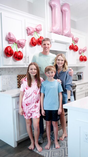 🍒🎀 We had Brooke’s CHEERY sweet Birthday party last night and it was so adorable!

She just really wanted a chill night at home with her friends doing nails 💅🏻 , getting hair tinsel 💁🏼‍♀️, eating pizza 🍕 (& sweets 🍭) and watching girl movies 🎥.

It was a fun, sweet night and their matching PJs were the cherry on top 🍒

P.S. I’ll share more cake details and goodie bag details this week! 

COMMENT “shop” for links to Cherry and Bow party stuff 🎀

#MomLifeMoments #GirlsNightIn #BirthdayPartyIdeas #TweenBirthday #MomContentCreator / https://liketk.it/66a6y