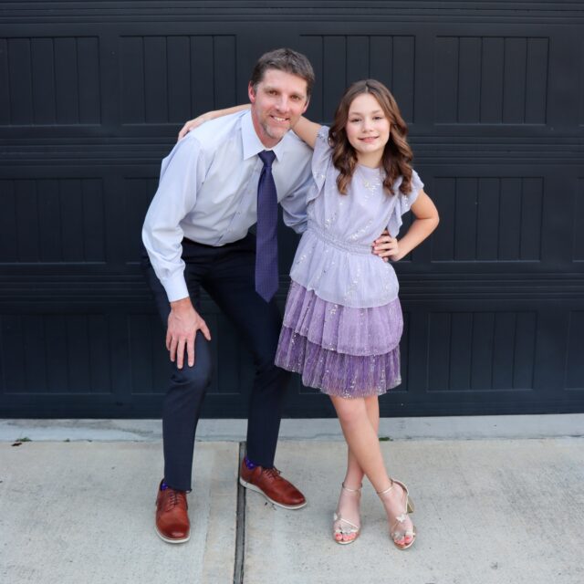 Last Father-Daughter dance of elementary school 💜 Time is a thief! 

#bnclarke #daddysgirl