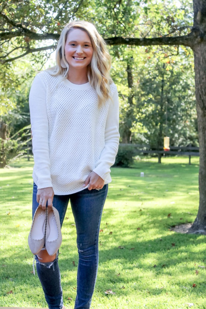 Josey Elbow Patch Pullover Fall Stitch Fix - Simply Clarke