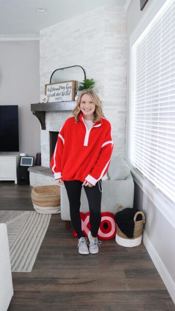 4 levels of RED Valentines outfits ❤️ A cozy look, athletic look, casual look and elevated look!

✨Which is your fav?? 

COMMENT “shop” for the links.

#valentinesoutfits #casuallook #amazonfinds / https://liketk.it/5Q45R