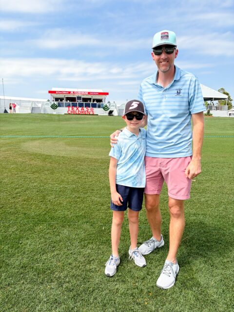 My boys had the best day at the @TCHouOpen ⛳️❤️ I love that they had fun, but I’m not gonna lie…I’m super jealous I was home sick—and Brooke’s even more jealous they made it on TV! 😂

#houstoninfluencer #thingstodoinhouston #houstontexas  #houstonblogger