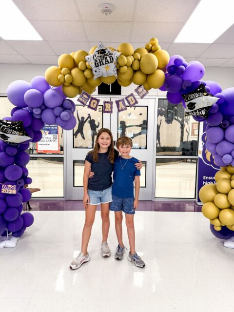 And… that’s a wrap! These two had such a great school year.

I can’t believe I’m old enough to have a junior higher now 😂 Brooke was very sad to be done with elementary but LOVED her time there. 💜🐻

Now… summmmmmmeeeerrr!! We are so excited. #clarkelittles