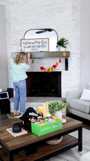 #Ad FrogTape reMOVEables™ helped us turn an ordinary movie night into the cutest little “Hop Into Movie Night” 🐸✨

Using @frogtaperemoveables made decorating SO easy — we used the poster strips for our Disney and Pixar’s Hoppers movie poster and wire hooks for the vines and garland around the mantel with no tools and no wall damage 🙌

The kids had the best time following the lily pad hop challenge straight to our cozy movie setup 🍿💚

Don’t miss Disney and Pixar’s Hoppers Now Streaming on Disney+!

@pixar @disneyplus #Hoppers #FrogTapereMOVEables #MovieNight