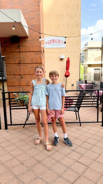 Grimaldi’s has been a part of our family memories for years, so getting to experience their Kids Pizza Academy together made this visit extra special. 🍕 

From stretching the dough to choosing our toppings 🧀 and making our own pizzas, it was such a fun way to add another memory to the list.

There’s just something special about the places that become part of your family’s story and @grimaldispizzeria is definitely one of those for us. ❤️

#GrimaldisPizza #Grimaldis #HoustonEats #HoustonFamily #HoustonFoodie