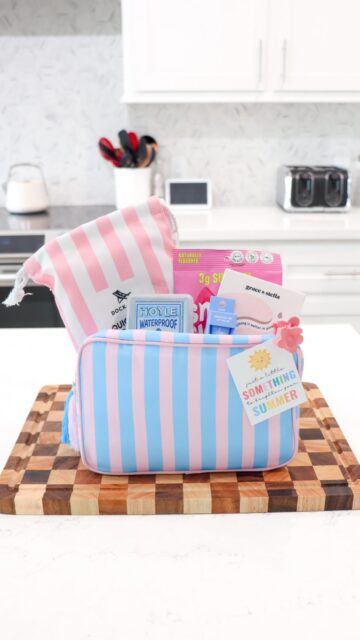 I can’t get over how cute this summer gift idea turned out ☀️👙🩵🌴

Comment “SHOP” for the links.

I put together this easy summer gift basket with a quick dry towel, tropical candy, waterproof playing cards, lip balm, an eye mask, and the sweetest printable that says, “just a little something to brighten your summer.”✨

This would be SO cute for:
💕 teacher gifts
💕 summer birthdays
💕 vacation surprises
💕 neighbors
💕 girlfriends

SAVE this one because it’s the perfect last-minute summer gift idea 🩵

#SummerGiftIdeas #TeacherGiftIdea #GiftBasketIdeas #CuteGiftIdeas #SummerBasket / https://liketk.it/6dlav