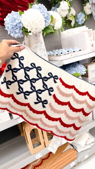 Major sell-out alert 🇺🇸✨these Walmart finds are TOO good 💙❤️

Pottery Barn style… but at Walmart prices 🙌🏻 and I’m not kidding, the quality surprised me

From the cutest bow pillow + matching blanket to a few other festive finds you’re going to want for summer hosting 🇺🇸

Run… don’t walk on these 👀

COMMENT “shop” and I’ll send you all the links 💌

Which one is your favorite? ✨

#WalmartHaul #PatrioticFinds #SummerDecorFinds #AffordableHomeDecor�#WalmartHome / https://liketk.it/67TSs