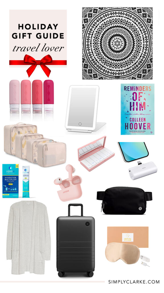 Travel Lover Holiday Gift Guide 2022 - Simply Clarke