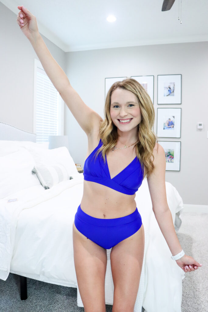 Royal Blue Cupshe Swimsuit