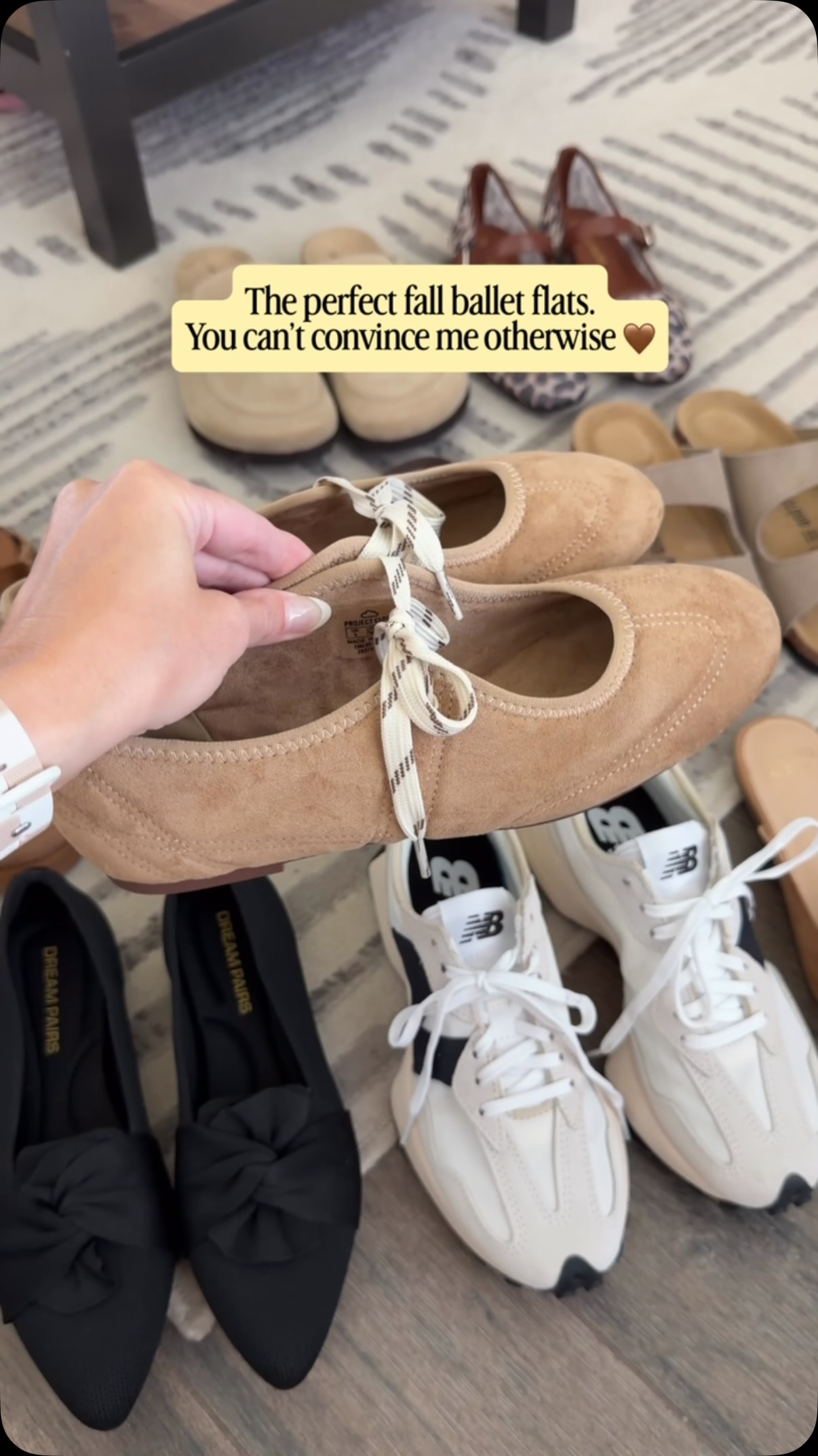 Comment “shop” and I’ll send you the link to these adorable fall ballet flats 🤎 + use promo CLARKE20 for 20% off

#fallshoes #amazonstyle #balletflats / https://liketk.it/6nZ3G
